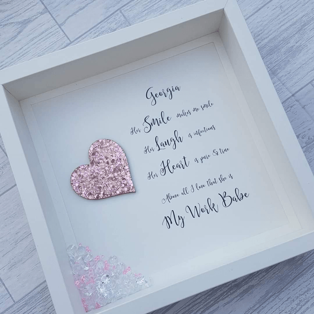 Work babe personalised gift for colleague | Gift for work friends 