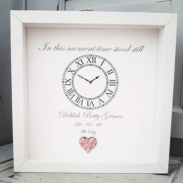 In these moments time stood still | New baby gift | Christening gift | Mother's day gift | Gifts for her