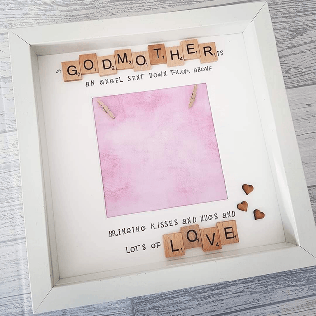 Godmother photograph frame | Thank you Godmother/Godfather