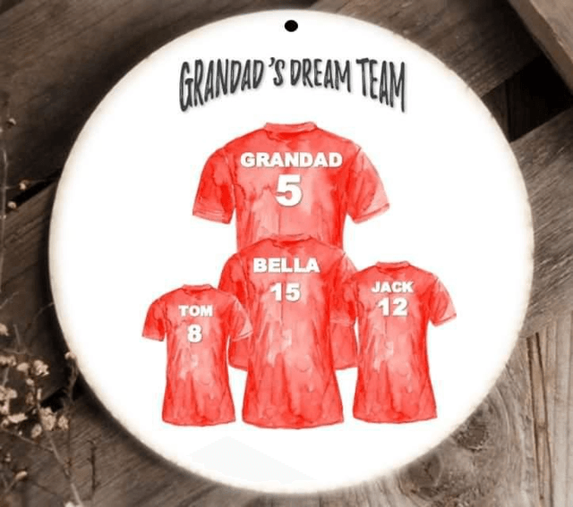 Shirt plaque | Sports shirts | Football sign | Father's day gifts | Gifts for him | Dad gift | Gifts for Daddy