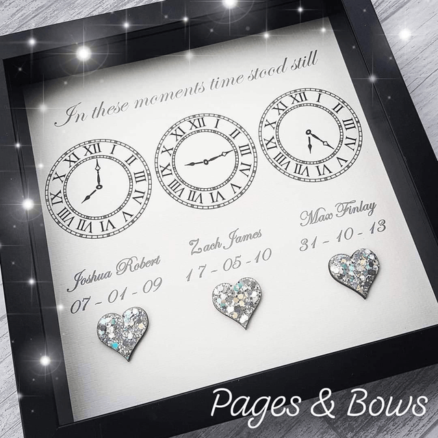 In these moments time stood still | New baby gift | Christening gift | Mother's day gift | Gifts for her