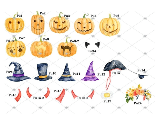 Personalised Halloween Autumn Pumpkin Family Framed Print - Custom Autumn Decor Gift"

