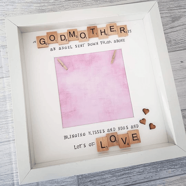 Godmother photograph frame | Thank you Godmother/Godfather