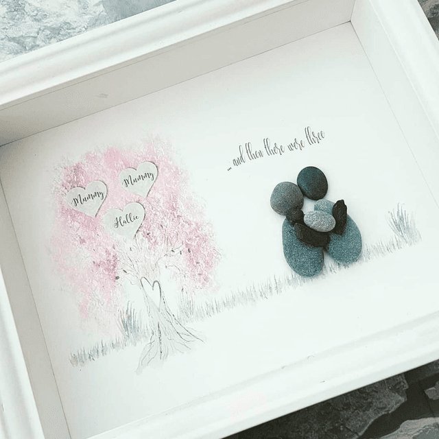 .. and then there were three | New baby gift | Gifts for New Parents | Family tree | Blossom tree 